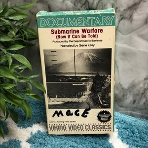 Documentary submarine warfare gene Kelly VHS